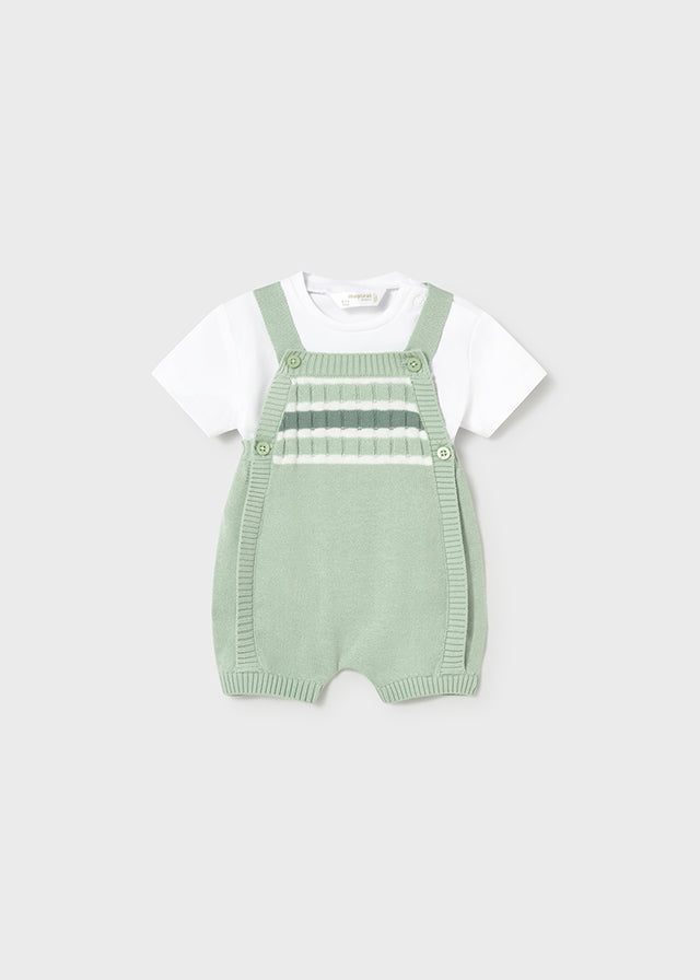 Conj. peto tricot y camiseta mayoral 1610