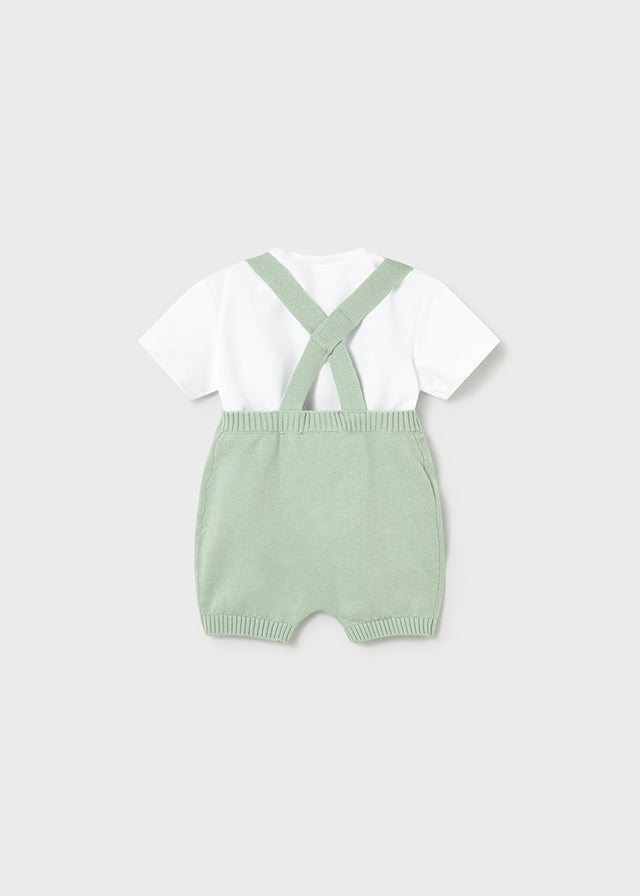 Conj. peto tricot y camiseta mayoral 1610