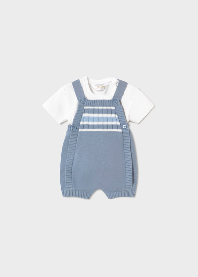 Conj. peto tricot y camiseta mayoral 1610