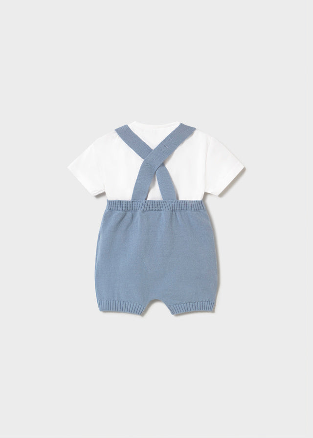 Conj. peto tricot y camiseta mayoral 1610