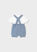 Conj. peto tricot y camiseta mayoral 1610