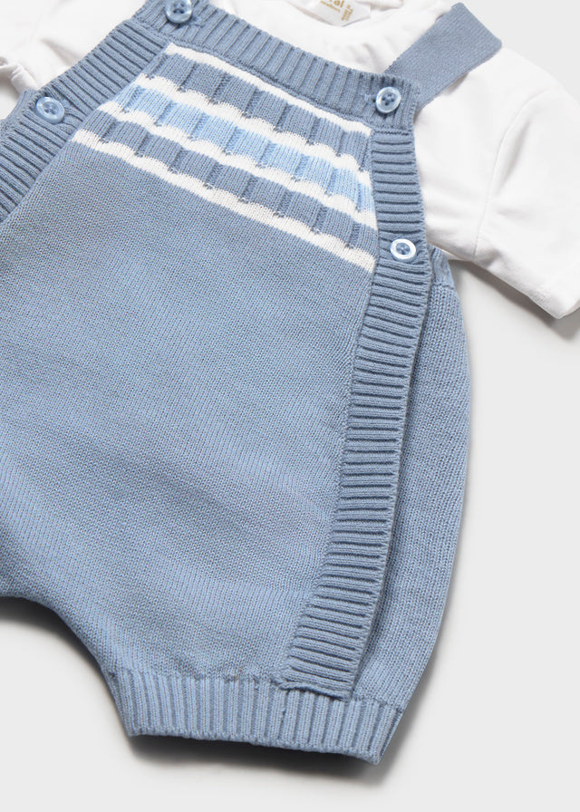 Conj. peto tricot y camiseta mayoral 1610
