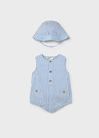 Pelele y gorro plana mayoral 1614