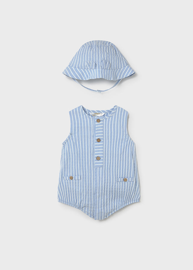 Pelele y gorro plana mayoral 1614