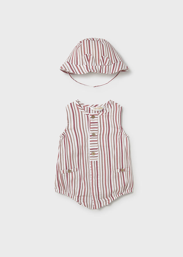 Pelele y gorro plana mayoral 1614