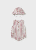 Pelele y gorro plana mayoral 1614
