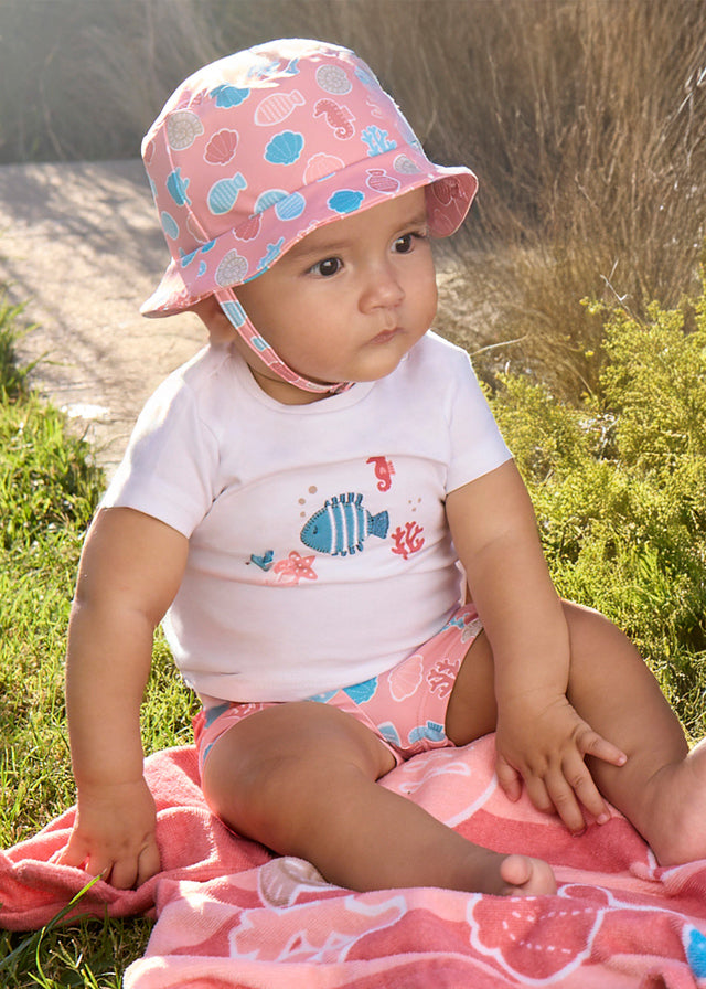Conj. baño y gorro mayoral 1617