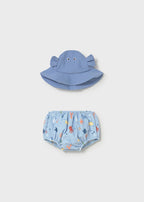 Conj. bañador pañal y gorro 1618