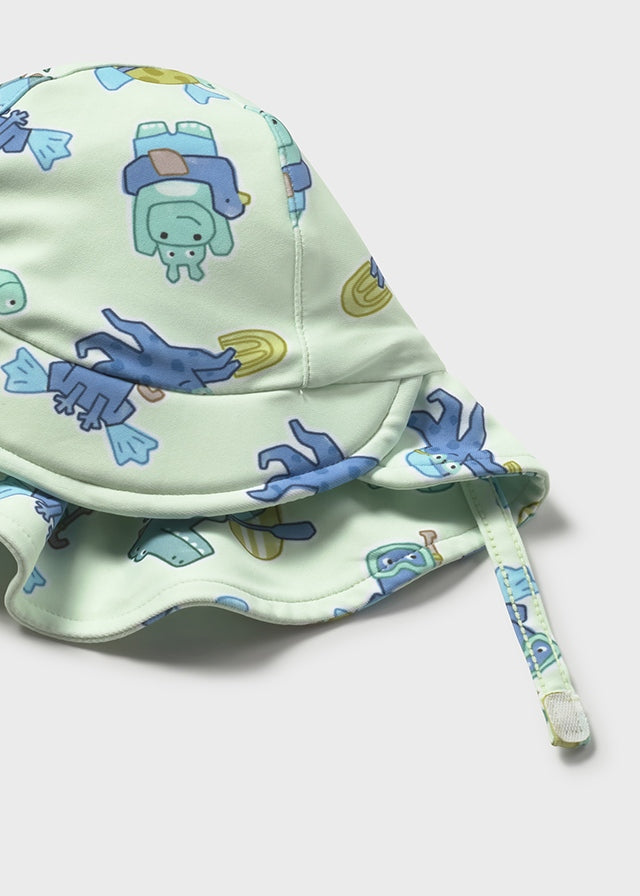 Conj. baño pelele con gorro mayoral 1620