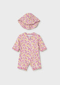 Conj. baño pelele con gorro mayoral 1620
