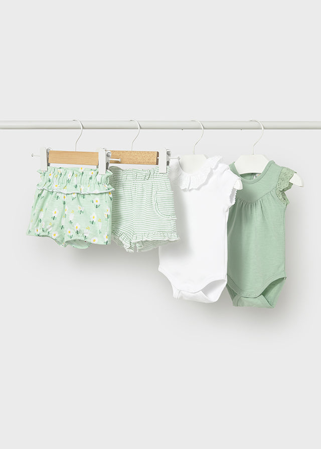 Set 2 bodies y 2 shorts mayoral 1640