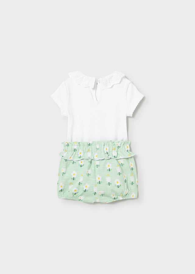 Set 2 bodies y 2 shorts mayoral 1640