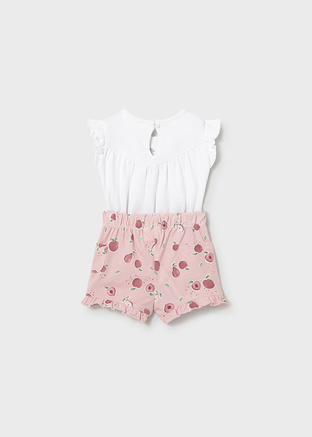 Set 2 bodies y 2 shorts mayoral 1640