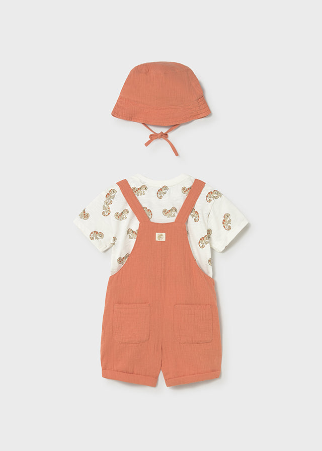 Conj. peto bambula 3 piezas mayoral 1663