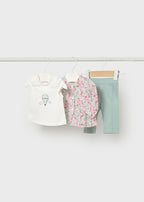 Conj. leggings 3 piezas mayoral 1732