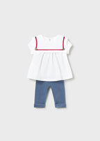 Conj. leggings 4 piezas mayoral 1736