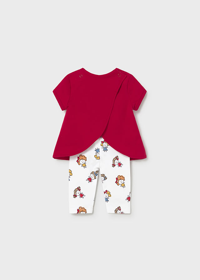 Conj. leggings 4 piezas mayoral 1736