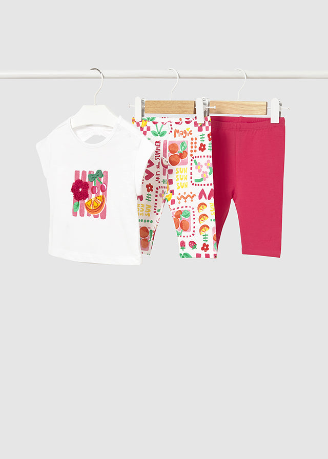 Conj. leggings 3 piezas mayoral 1752