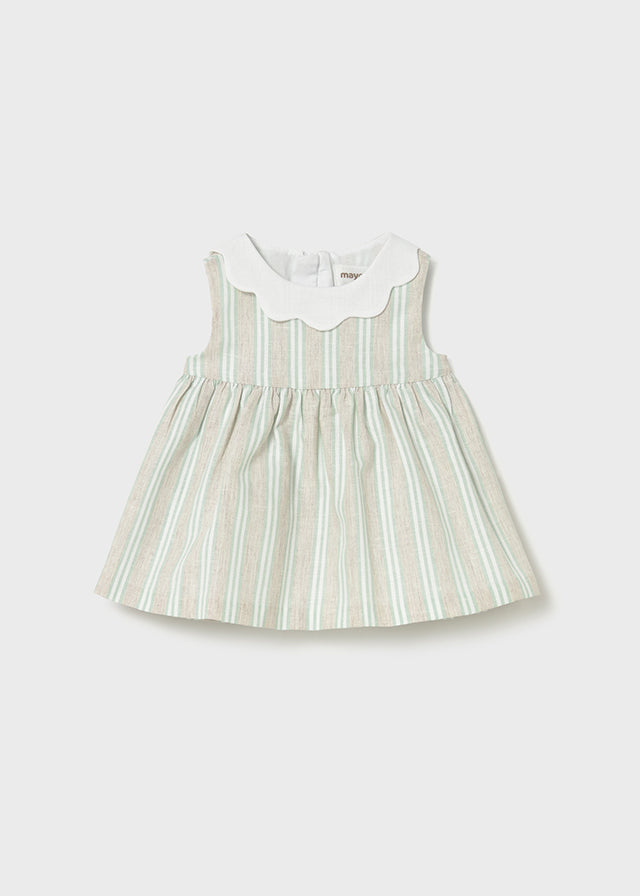 Vestido rayas lino mayoral 1801