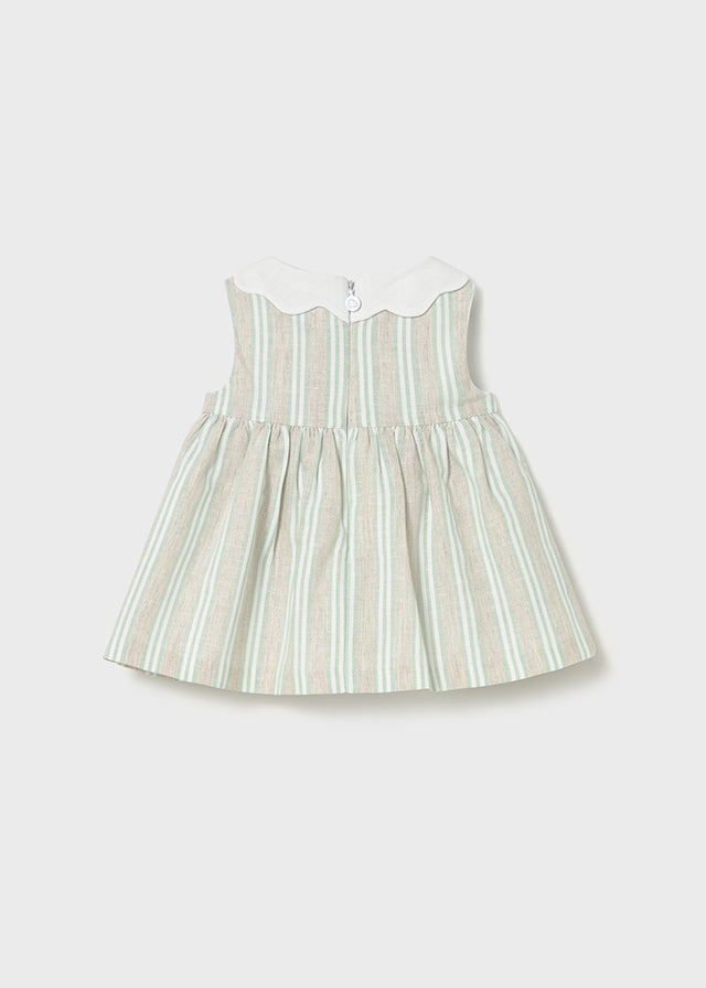 Vestido rayas lino mayoral 1801
