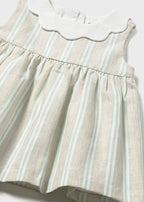 Vestido rayas lino mayoral 1801