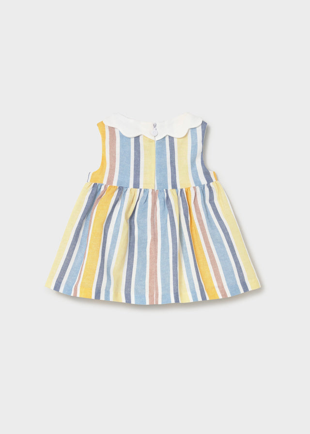 Vestido rayas lino mayoral 1801