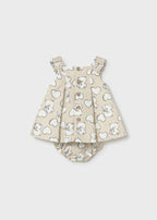 Vestido lino estampado mayoral 1809