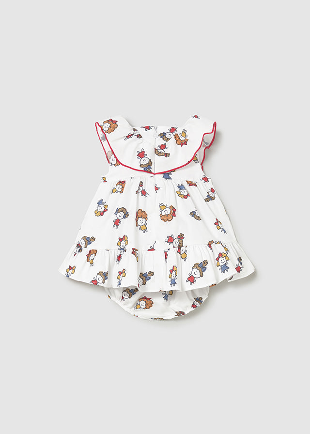 Vestido estampado mayoral 1812