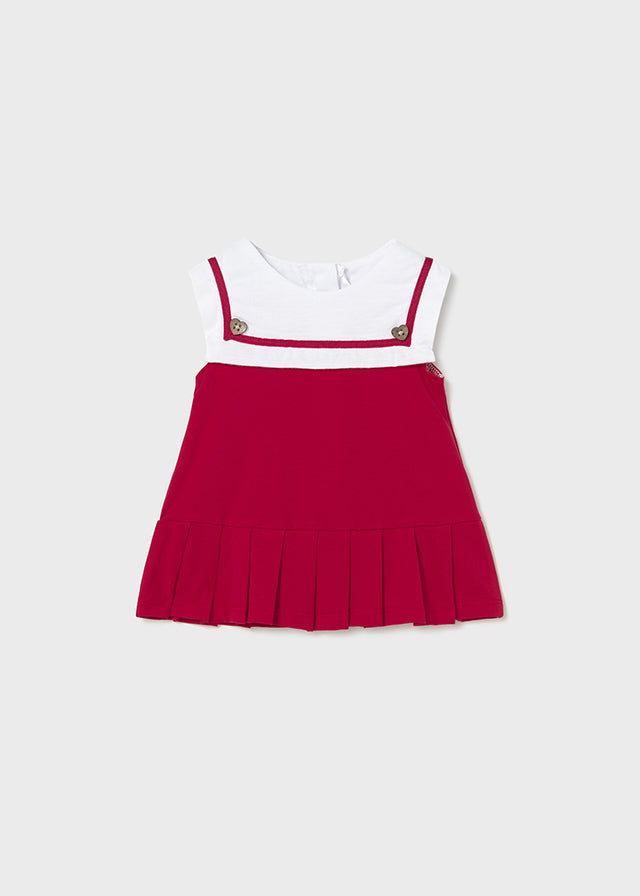 Vestido punto combinado mayoral 1815