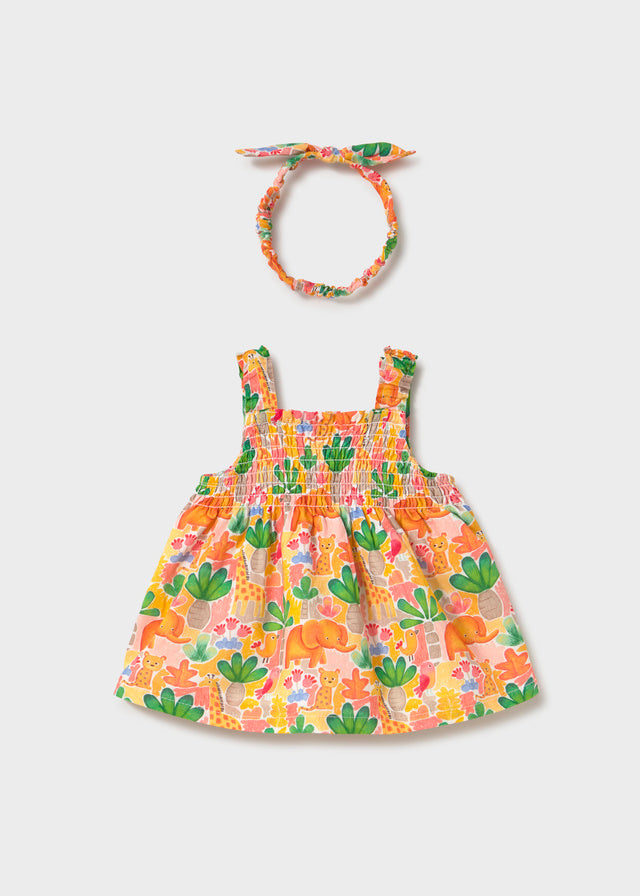 Vestido y diadema mayoral 1818