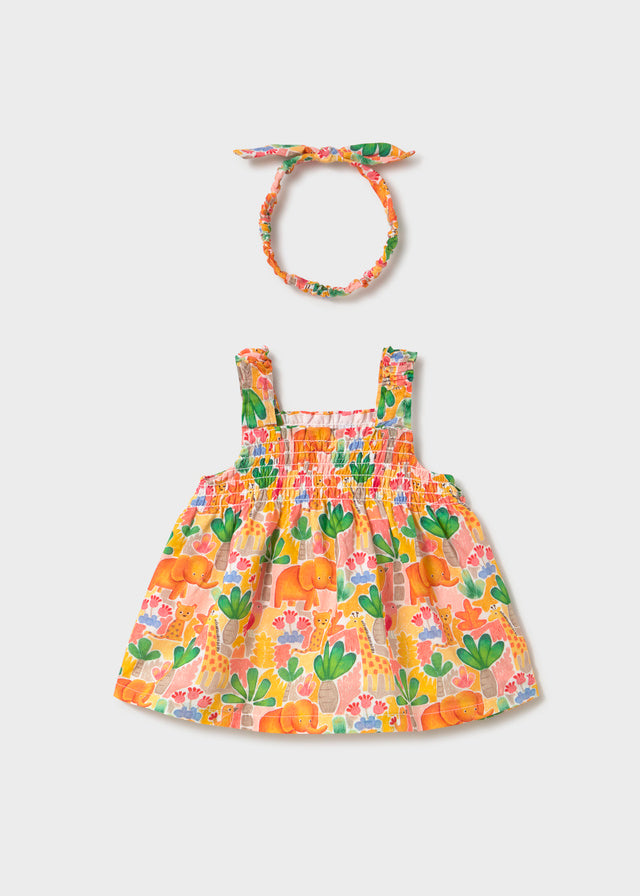Vestido y diadema mayoral 1818