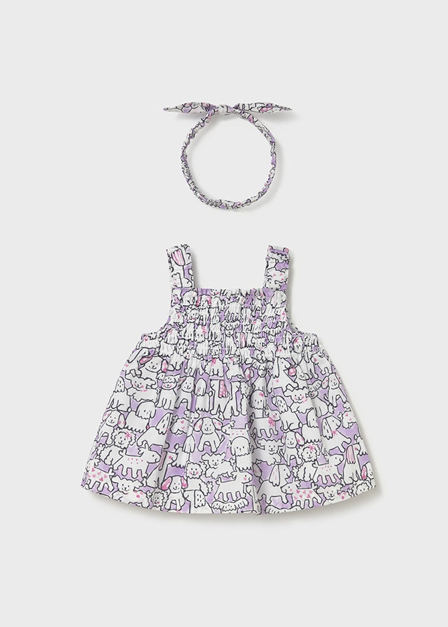 Vestido y diadema mayoral 1818