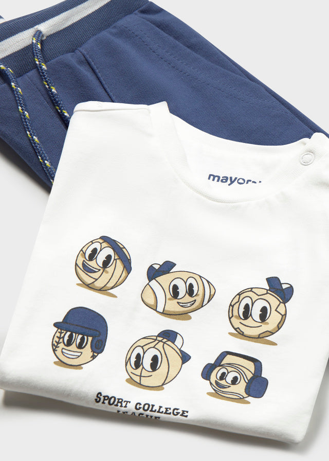 Chandal 3 piezas camiseta mayoral 1831