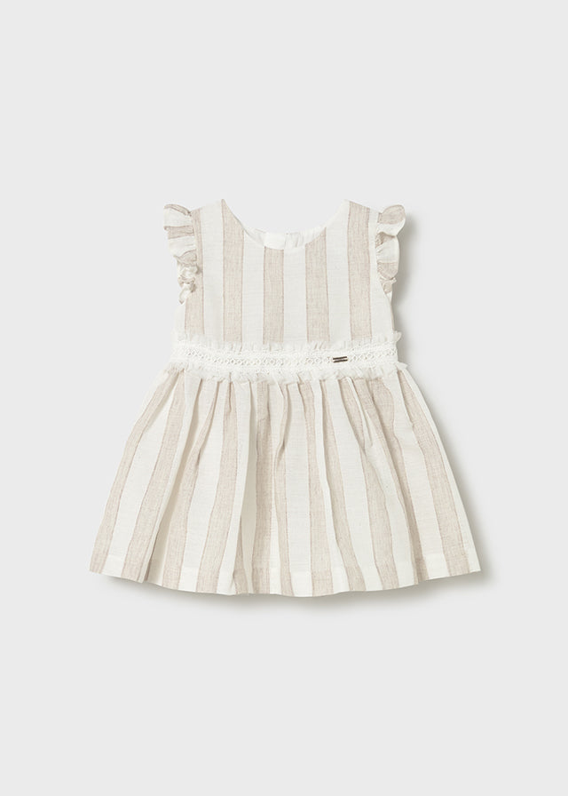 Vestido rayas fajin mayoral 1904