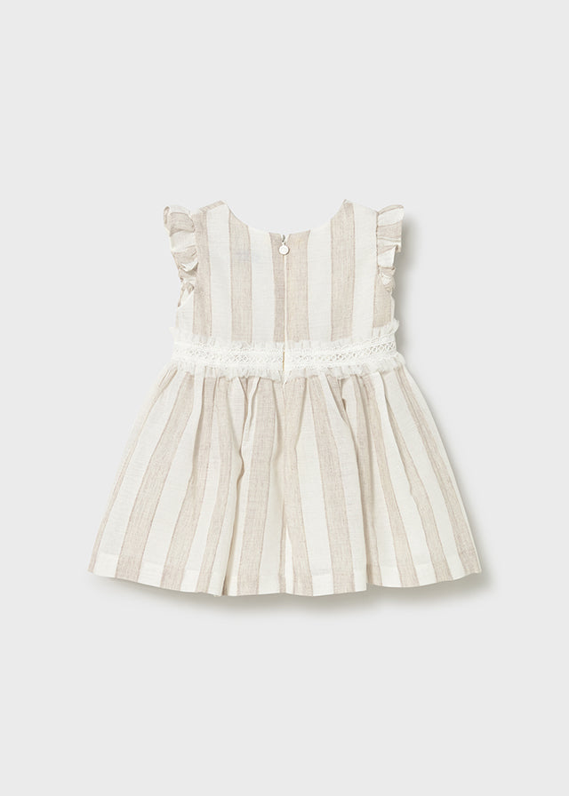 Vestido rayas fajin mayoral 1904