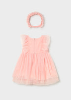 Vestido tul con diadema mayoral 1905