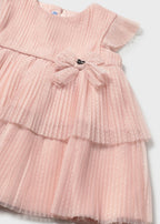 Vestido tul plisado mayoral 1908
