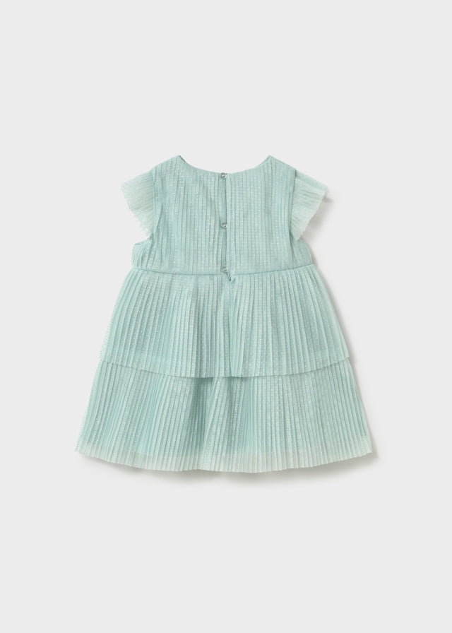 Vestido tul plisado mayoral 1908