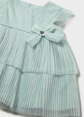 Vestido tul plisado mayoral 1908