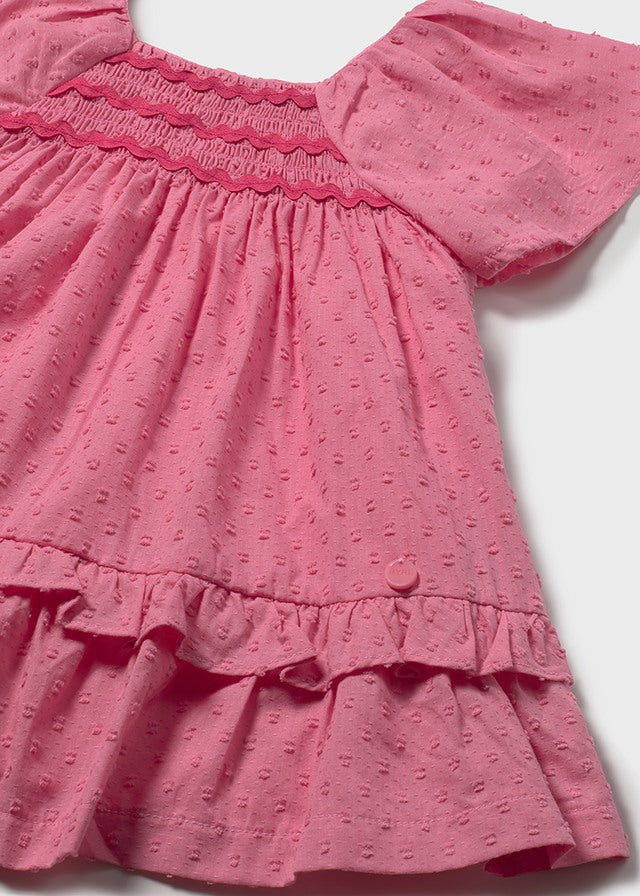 Vestido plumeti mayoral 1912