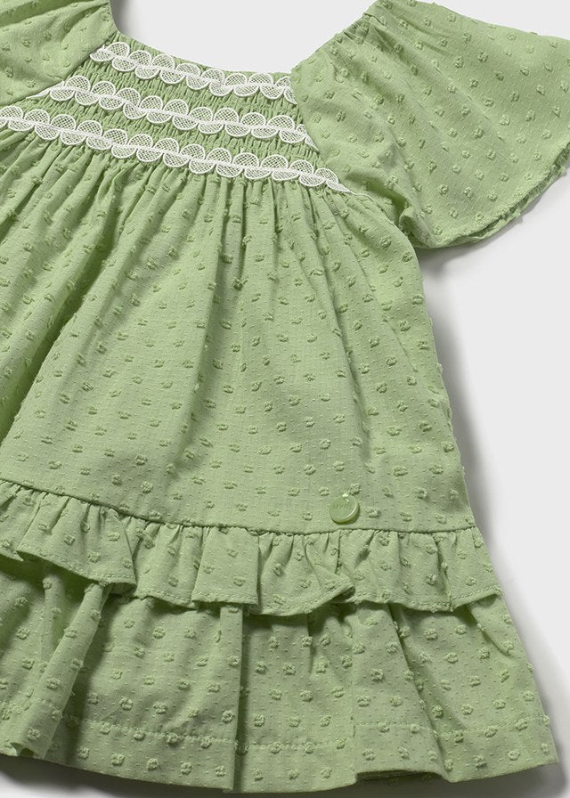 Vestido plumeti mayoral 1912