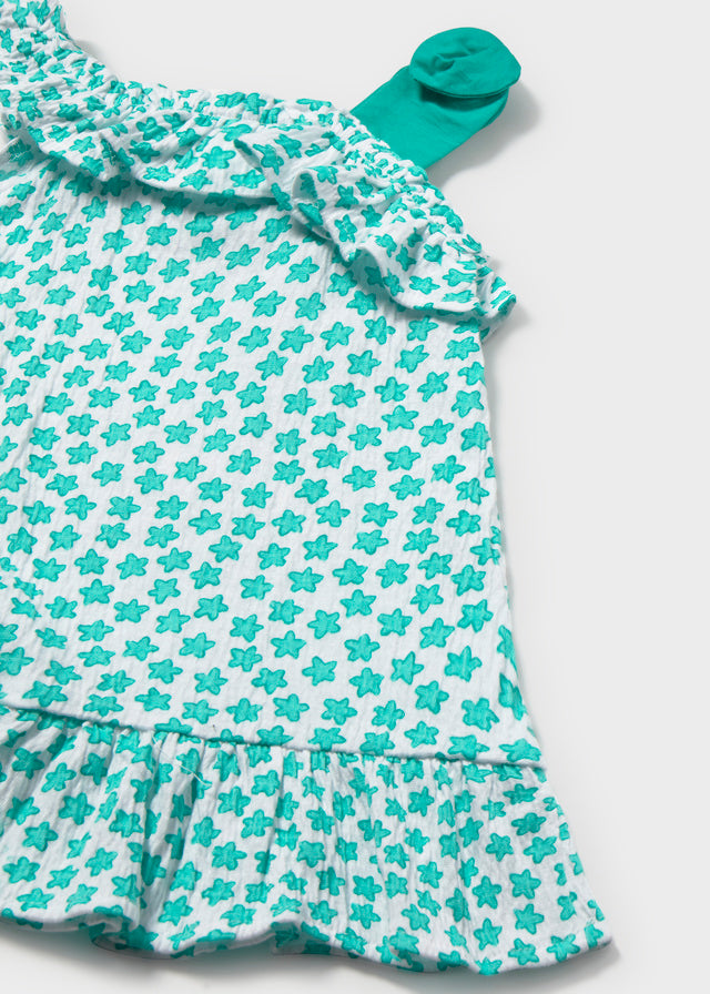 Vestido punto bambula print mayoral 1928
