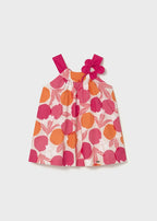 Vestido estampado flor 1991
