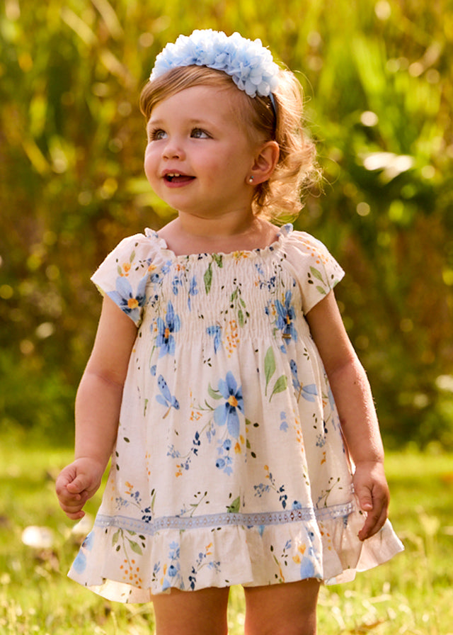 Vestido estampado mayoral 1992