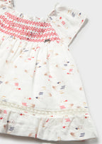 Vestido estampado mayoral 1992