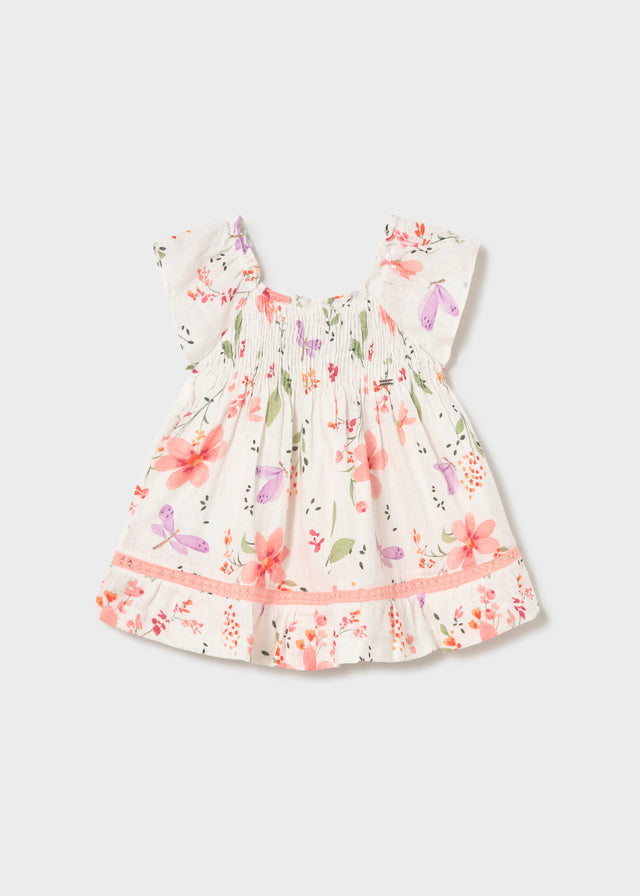 Vestido estampado mayoral 1992