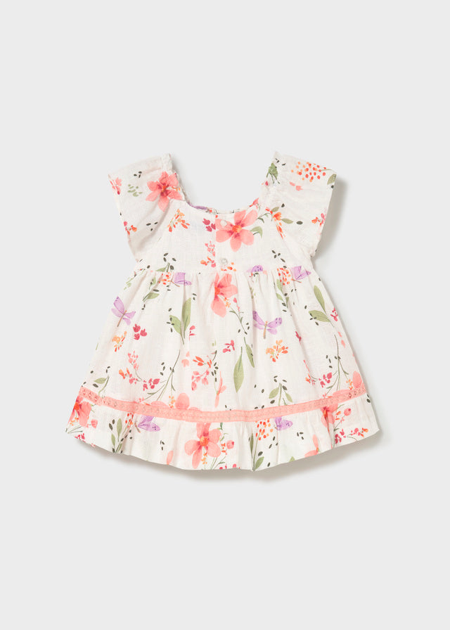 Vestido estampado mayoral 1992