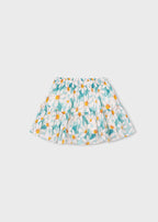 Falda dobby estampada mayoral 3903