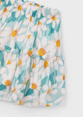 Falda dobby estampada mayoral 3903