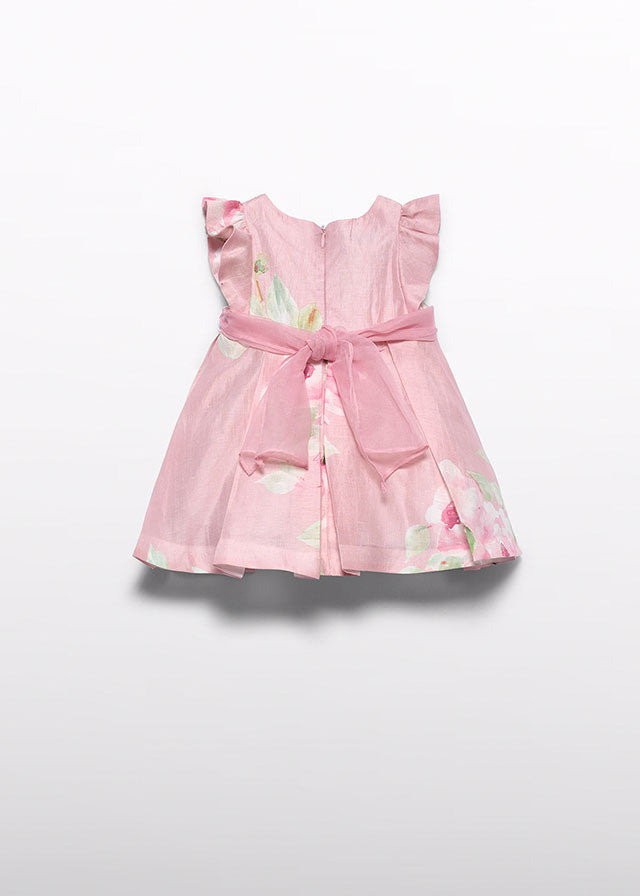 Vestido lino estampado Abel & Lula 5007